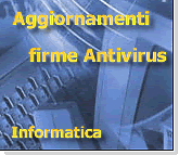 Aggiornamenti firme Antivirus 